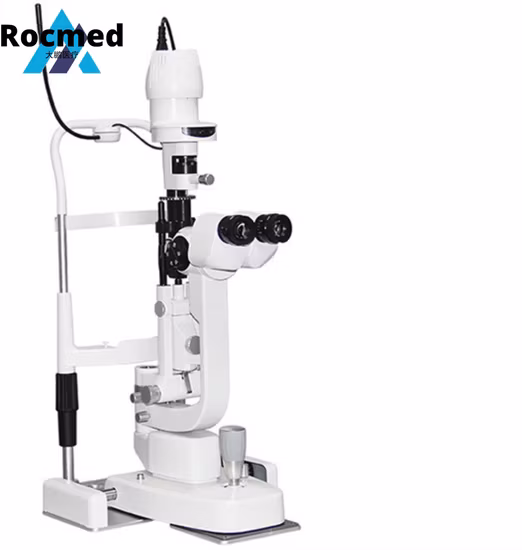 Lampada a fessura portatile oftalmica approvata dalla FDA Ce, lampada a fessura digitale